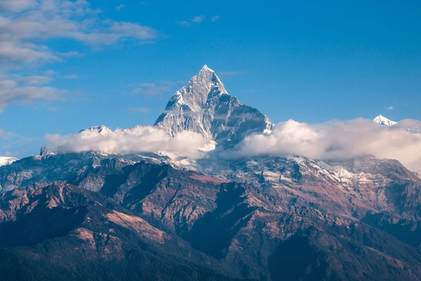 Majestic Snow Capped Mountain Peak — nature wallpaper, 4K